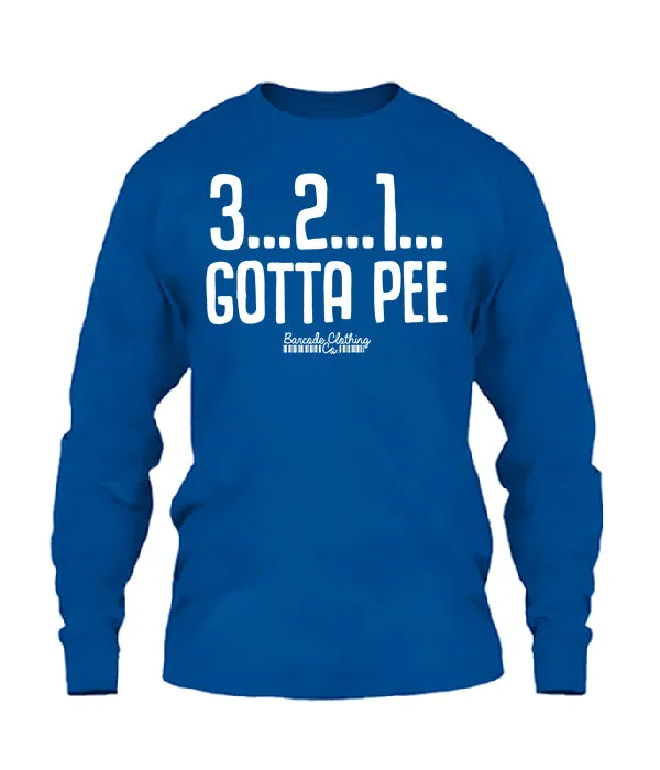 3 2 1 Gotta Pee