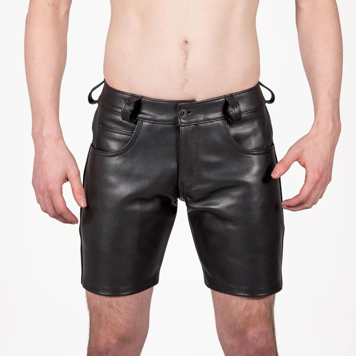 Aubrac Leather Shorts // Made to Order