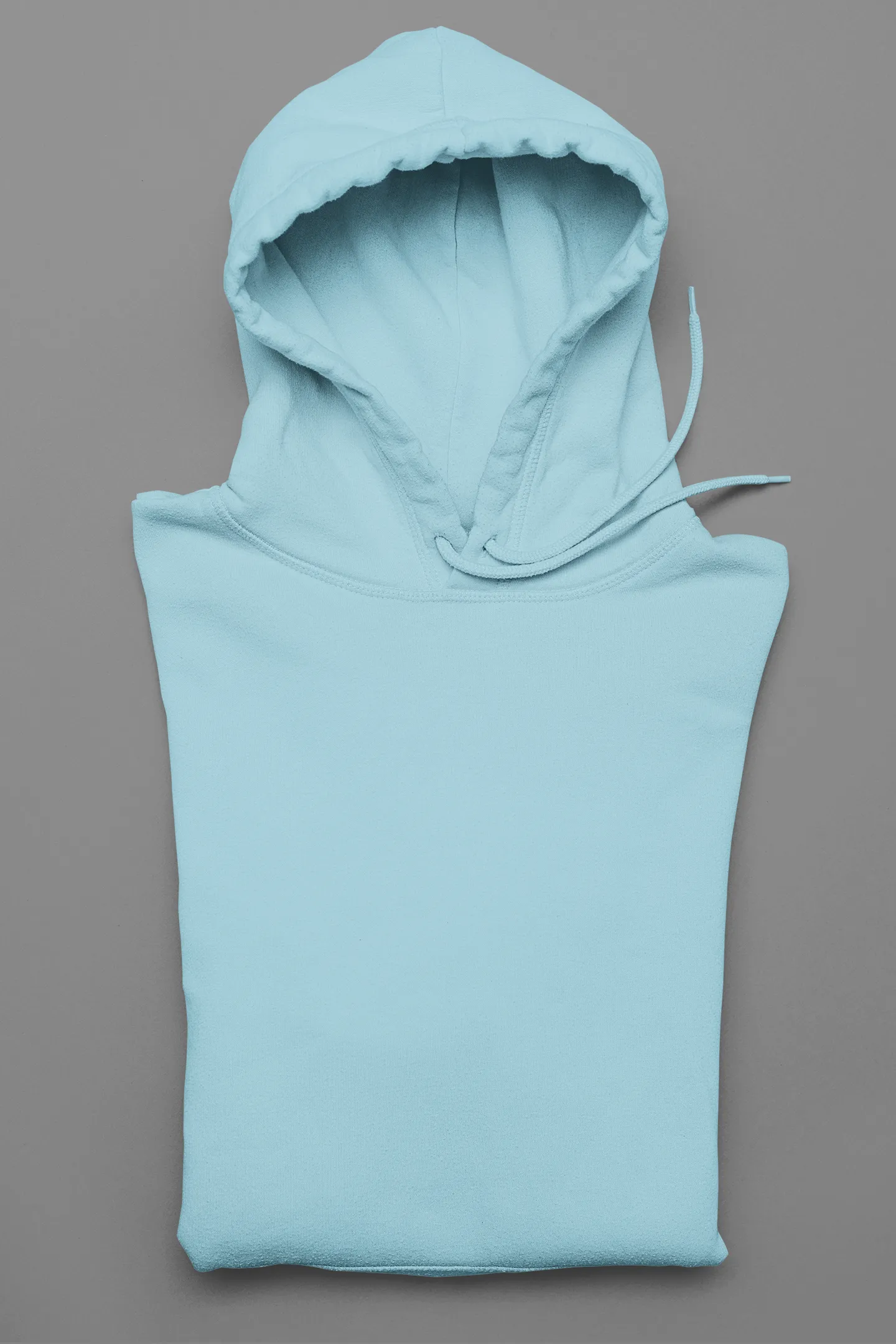 Basic Mint Blue Winter Hoodies