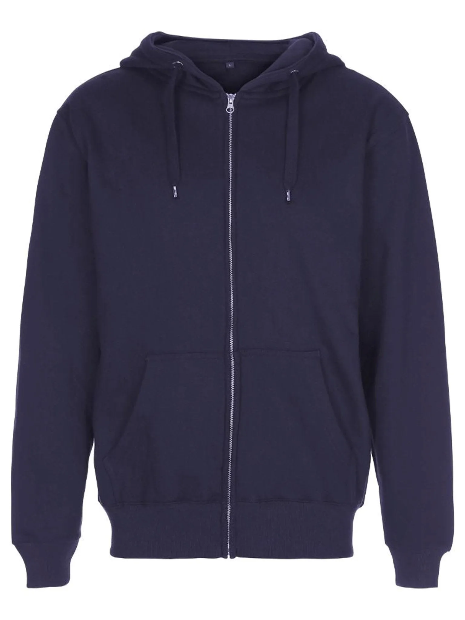 Basic zip hoodie - Navy