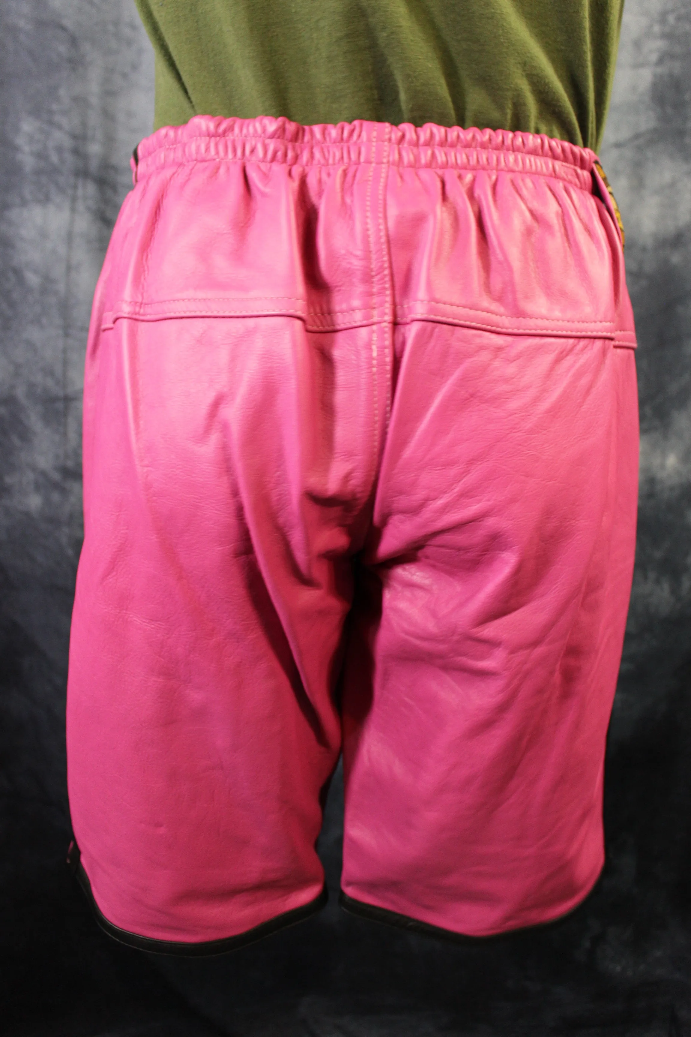 Basketball Shorts in Pink and Black