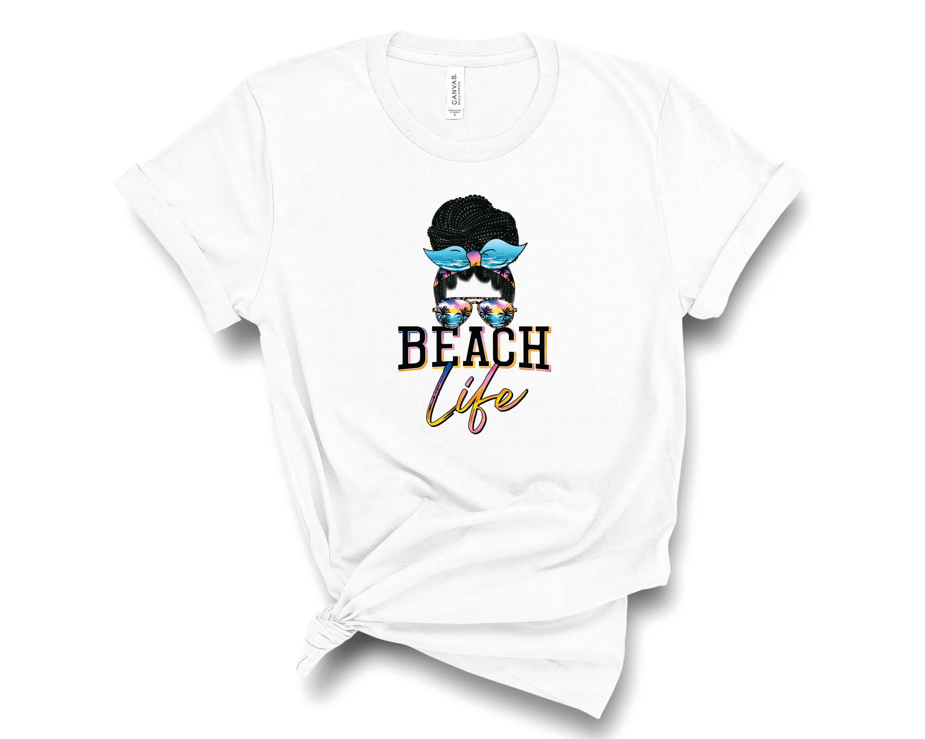 Beach life Braids - Graphic Tee