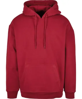 Burgundy - Basic oversize hoodie