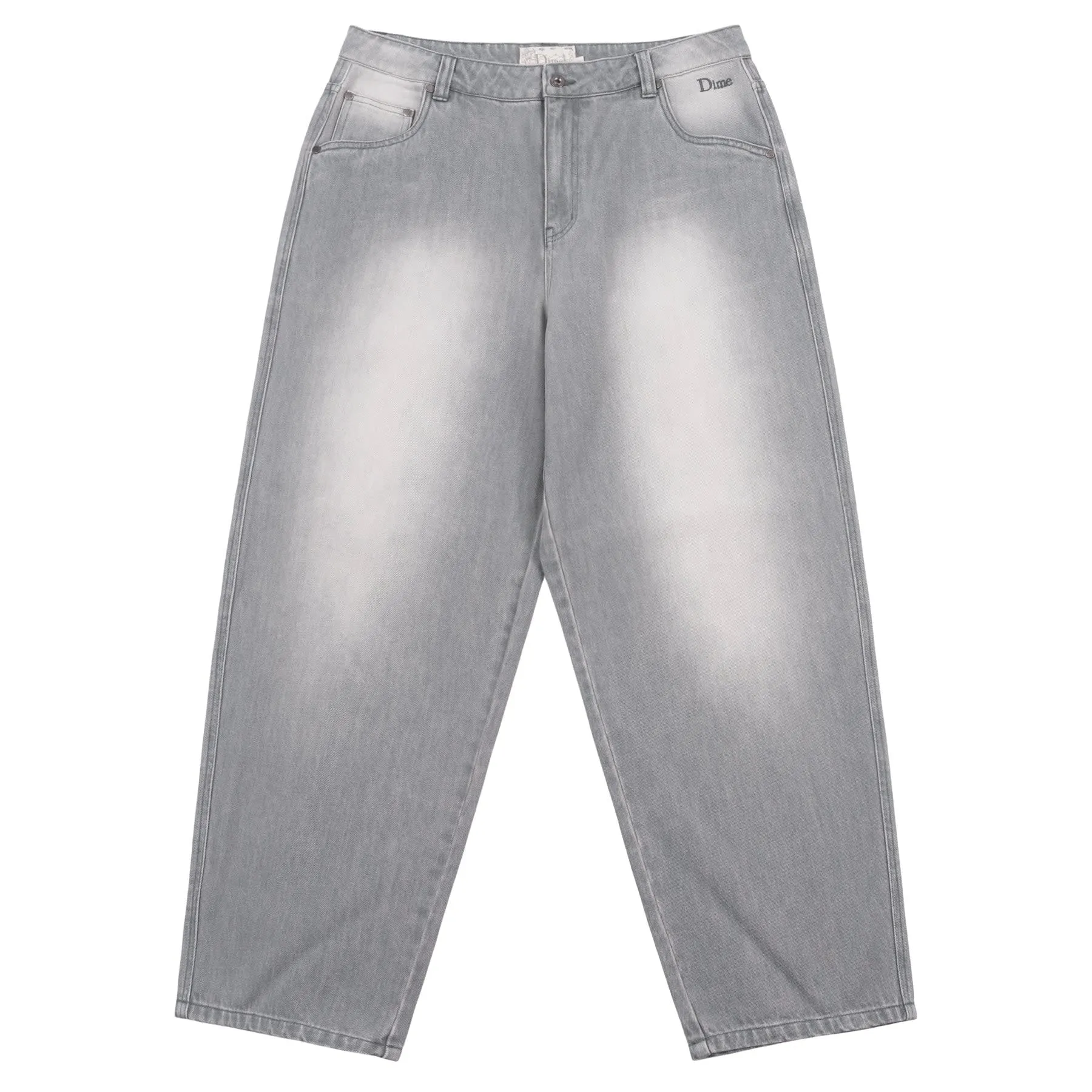 Classic Baggy Denim Pants - Sandblaster Gray