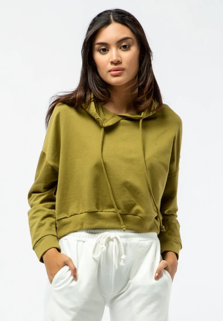 Crop Hoodies Sweatshirt