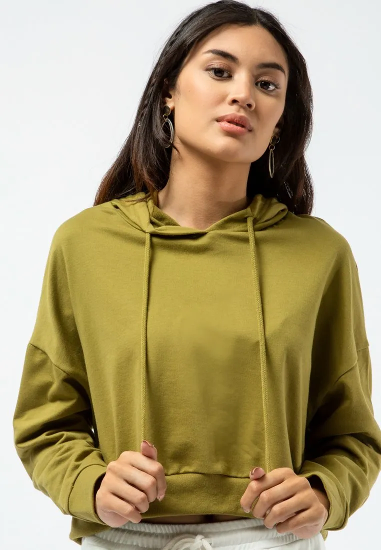 Crop Hoodies Sweatshirt