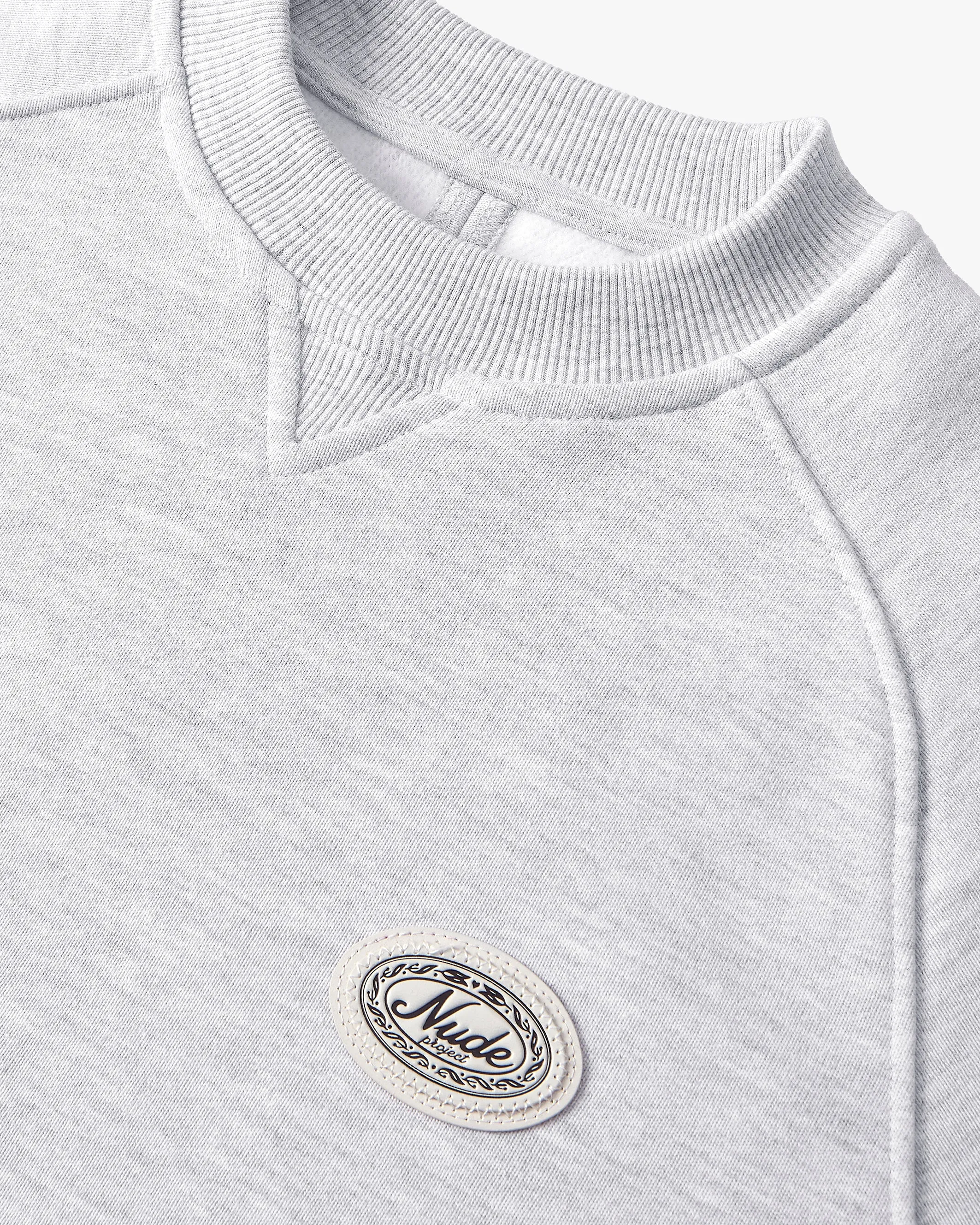 ESSENTIALS CREWNECK GREY MELANGE