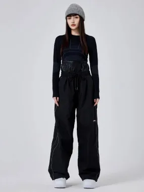 Girls Plus Size Baggy Snow Pants