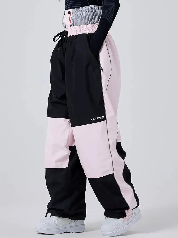 Girls Plus Size Baggy Snow Pants