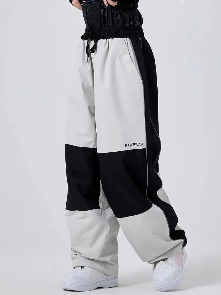 Girls Plus Size Baggy Snow Pants