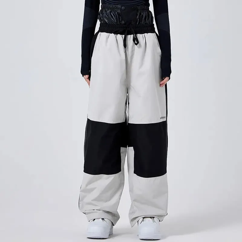 Girls Plus Size Baggy Snow Pants