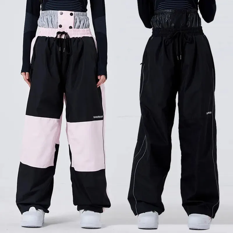 Girls Plus Size Baggy Snow Pants