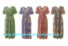 Ladies Summer Maxi Sun Dresses Wholesale