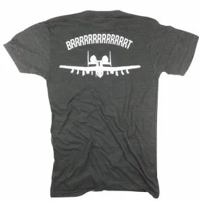 Men's A-10 Warthog BRRRT Tri-Blend T-Shirt