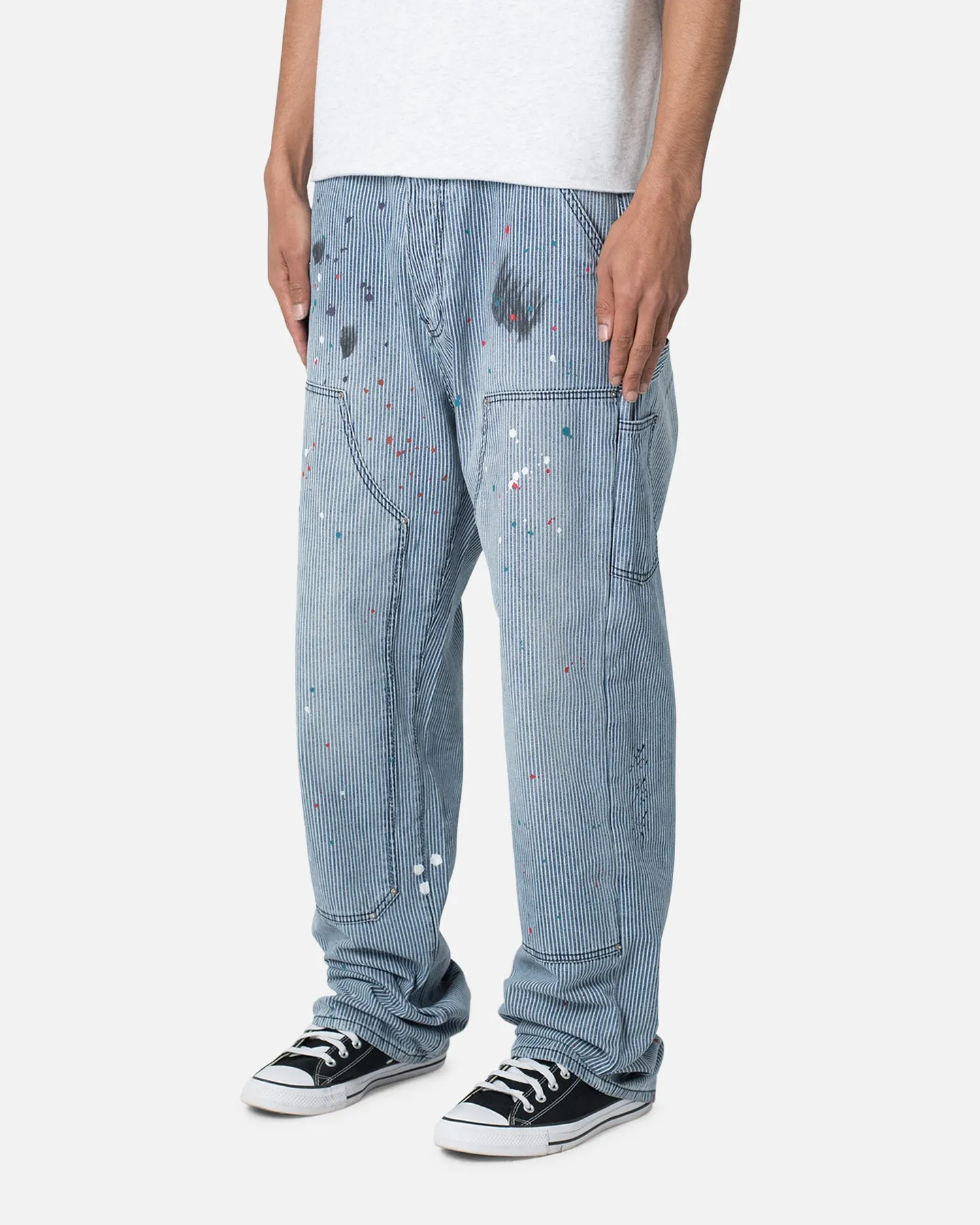 MNML Jacquard Carpenter Pants Blue