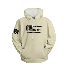 PATRIOTIC USA FLAG HOODIE