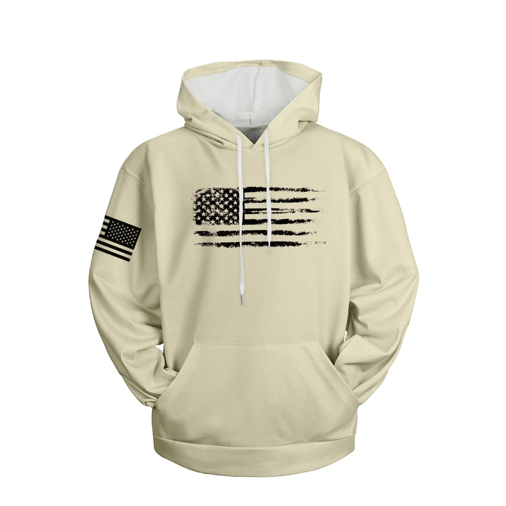 PATRIOTIC USA FLAG HOODIE