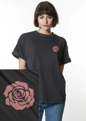 rose logo graphic tee