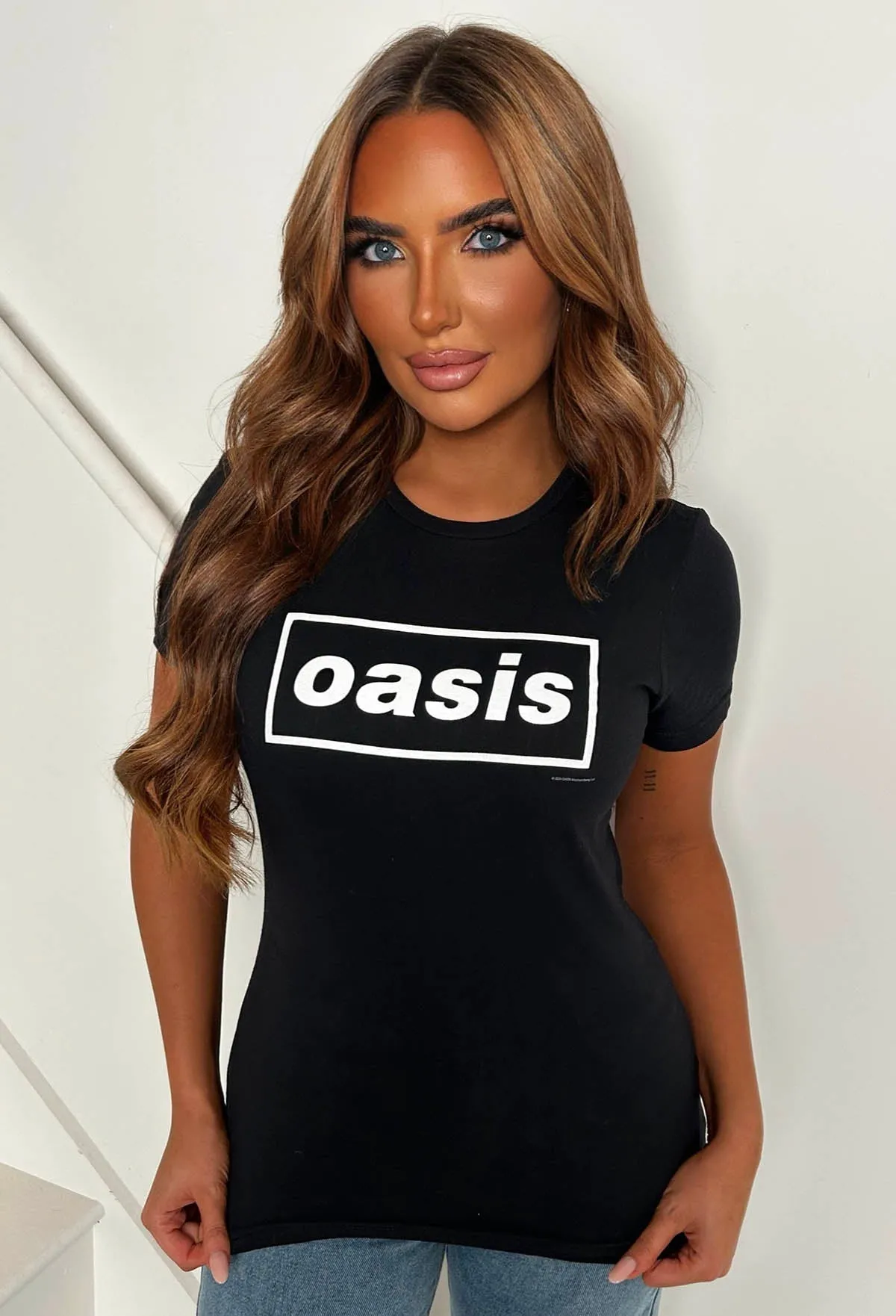 Sally Can Wait Black Oasis Graphic T-Shirt