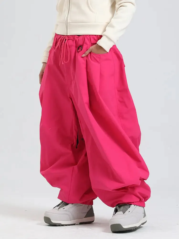 Women's Oversized Sports Trousers Super Baggy Snow Pants