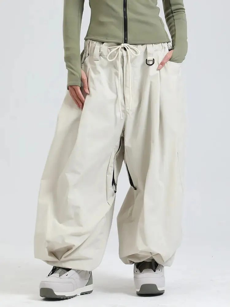 Women's Oversized Sports Trousers Super Baggy Snow Pants