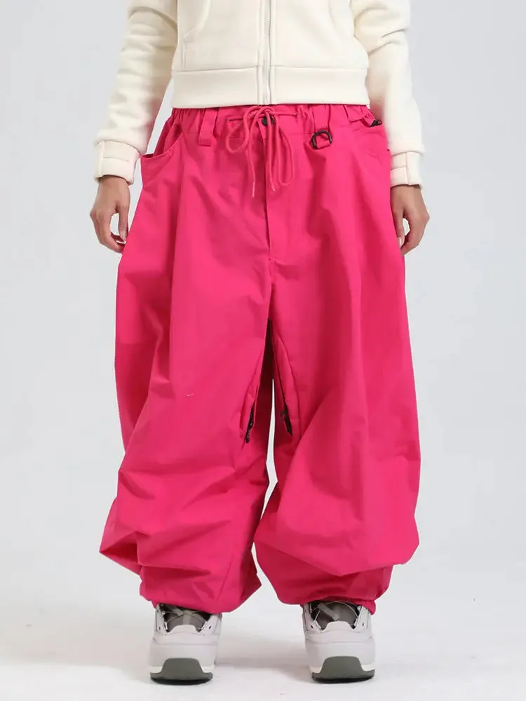 Women's Oversized Sports Trousers Super Baggy Snow Pants