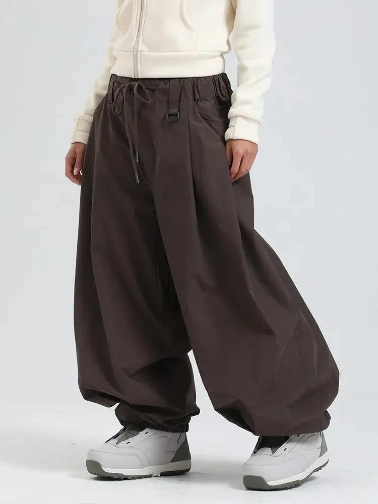 Women's Oversized Sports Trousers Super Baggy Snow Pants