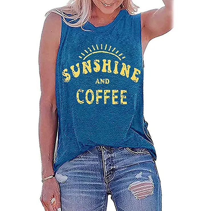 Women's Summer Graphic Tank Top