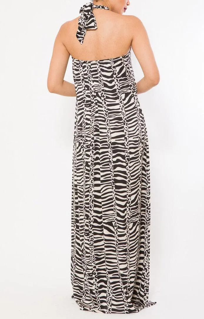 Zebra Print Maxi